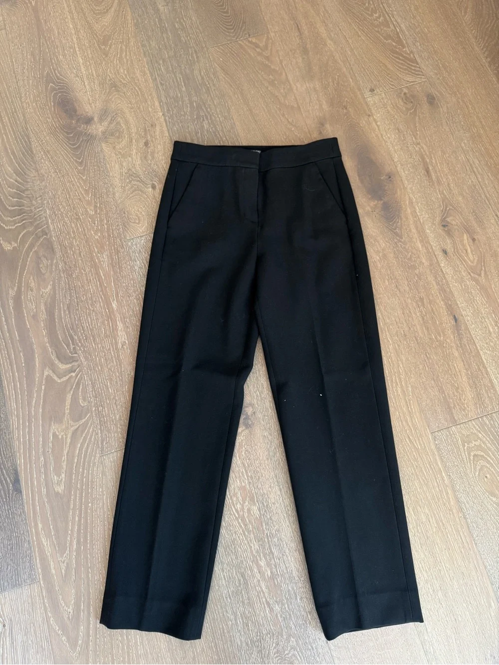 Black Straight-Leg Kate Dress Pants - Women